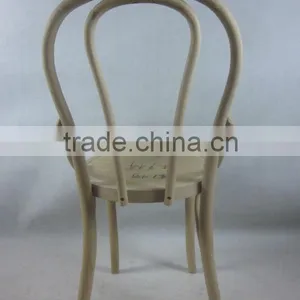 Real Wood Chair Double Round-backed Armchair Solid Wood Bending Chair Import ju Wood Chair thumbnail-2