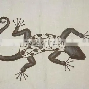 Decorative Gecko Metal Wall Decor thumbnail-1