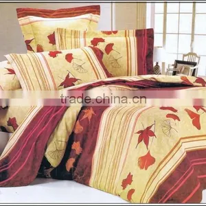 100% Cotton Reactive Printed Bedding Set Bed Sheet Duvet Cover--4pcs thumbnail-3