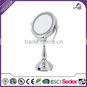 Round Shape Beauty Mirror With Led Light thumbnail-1