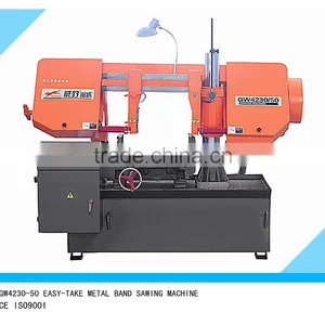 Single Column Horizontal Metal Cutting Band Saw Machine GWK4230/50 (H-330HA) thumbnail-1