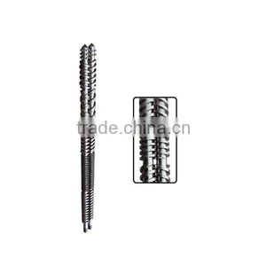 Parallel Twin Screw Barrel Extruder Small/ Mini Twin Screw Barrel for Plastic Pipe and Wires thumbnail-3