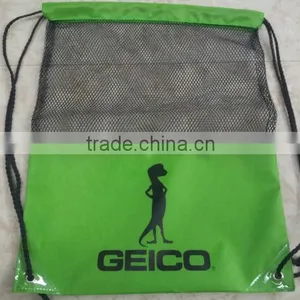 Drawstring Bag Custom Mesh Drawstring thumbnail-3