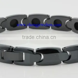 High Quality Tungsten Black Coral Bracelet Jewelry thumbnail-1