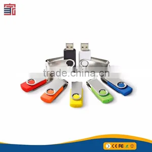 Wholesale 2GB 4GB 8GB Plastic Case Gift Swivel Usb Flash Drive thumbnail-4