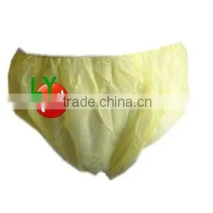 White Disposable Surgical Sexy Nonwoven Underwear thumbnail-2