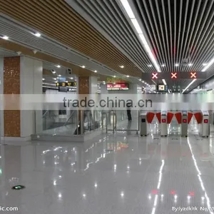 Metal Baffle Ceiling U Strip Ceiling Aluminium Tube Line Ceiling thumbnail-6