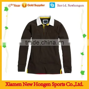 100% Polyster Latest Rugby Jersey Design, Custom Rugby Jersey thumbnail-1