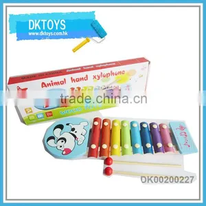 Hot Sale New Instrument Dog Wooden Kids Piano LIte 8 Sound Music Fun Play Toys thumbnail-1