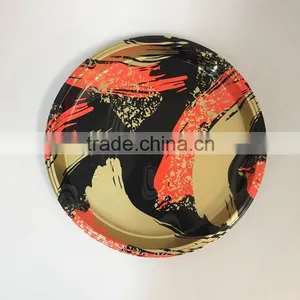 SM1-2107FB Round Disposable Party Tray Plate Plastic thumbnail-1