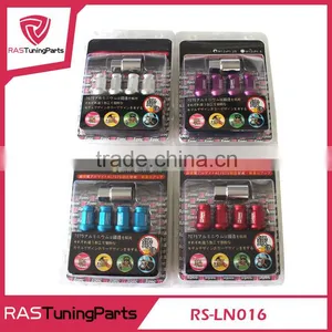 Spec New Style 7075 Aluminium Anti Theft 20 PCS Racing Lug Nuts thumbnail-1