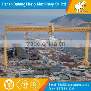 Electric Shipyard Gantry Crane 100t,Single Girder Gantry Crane for Sale thumbnail-1