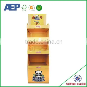 Printed Advertising Portable Cardboard Display Stand thumbnail-1