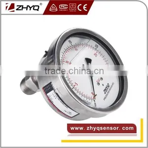 Antivibration Diaphragm Pressure Gauge Axial Type thumbnail-1