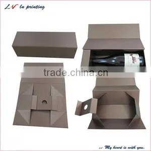 Customized Best Folding Gift Wine Boxes for Holiday thumbnail-1