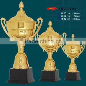 Metal Trophy of Cheap Custom Metal Award Cups Sport Trophies thumbnail-3