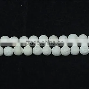 White Wooden Jasper Matte Plain Rounds thumbnail-1