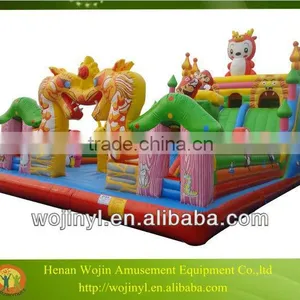 Attractive and Lovely Inflatable Castle Combo Slide thumbnail-1