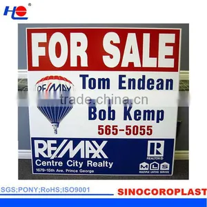 Convenient to Move and Pollution-free Polypropylene Hollow Indoor Signboard thumbnail-2
