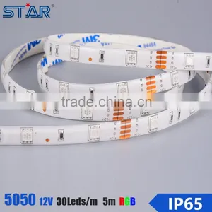 Color Changing 30LED/m 7.2w SMD LED Strip 5050 Rgb thumbnail-6