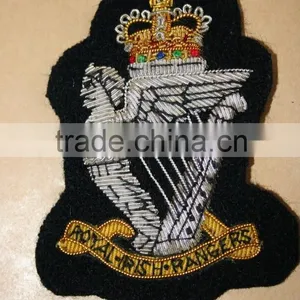 Hand Made Embroidery Bullion Wire Badges thumbnail-2