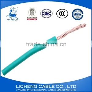 Copper Core Green PVC Insulated Flexible Electrical Wire and Cable -BVR(6mm2) thumbnail-2