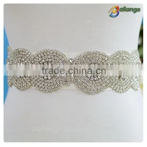 2015 Fashion Rhinestone Strass Mesh Roll Hot Fix for Garment Accessories thumbnail-1