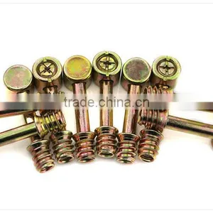 Four in One Connecting Fittings, Furniture Nuts and Bolts, Hammer Connecting Fittings thumbnail-3