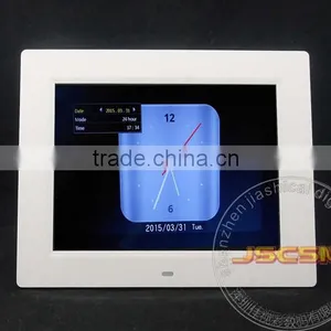 Factory Supply 10inch Mp4 Electronic Poster Player Video Loop Player With Clock and Calendar for Christmas Gifts thumbnail-3