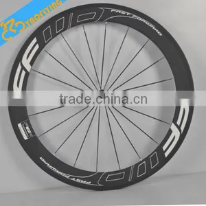 50mm FFWD Carbon Fiber Usd Aluminum Alloy Road Bicycle Wheels for Sale,700c White Carbon Road Bike Wheels for 4x4 thumbnail-1
