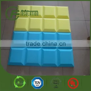 High Density Fireproof Flat PU Acoustic Foam Panels thumbnail-6