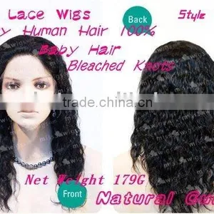 Hand Made Full Lace Hair Wigs - Long Curly Hair Wigs thumbnail-1