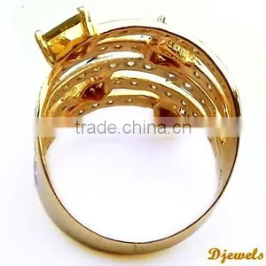 Gemstone Wedding Rings, Diamond Ladies Rings, Diamond Jewelry thumbnail-2