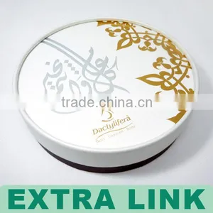 Express Round Red Full Color Printing Small Paper Tube thumbnail-1