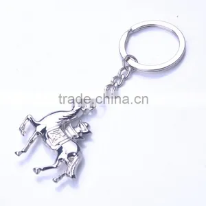 3D Metal Horse Key Chains Wholesale Horse Key Rings on Sale thumbnail-1