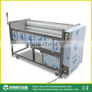 MSTP-1000 High Efficiency Potato Washng and Peeling Machine,fruit Washing Machine,commercial Vegetable Washer With Attrition thumbnail-3