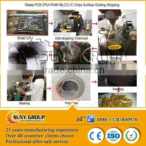 Eco Friendly E Waste Recycling Machine for Scrap RAM CPU IC Chips thumbnail-6