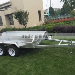 10x5ft Hot Dipped Galvanized Fully Welding Heavy Duty Tandem Trailers thumbnail-3