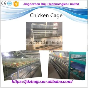 CE 3 Layers Broiler Battery Cagefor Cage Chicken Cage Automatic Chicken Layer Cage for Sale in Philippines HJ-HC120 thumbnail-1
