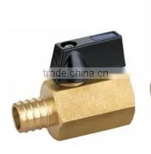 3/8 Inch Brass Mini Ball Valve Male and Female Thread thumbnail-1