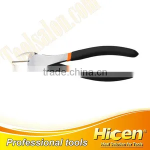 Bi-Color Dipped Handle American Type Heavy Duty Diagonal Cutting Pliers thumbnail-1
