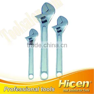3pcs Adjustable Wrench Monkey Spanner Set With Hole thumbnail-1