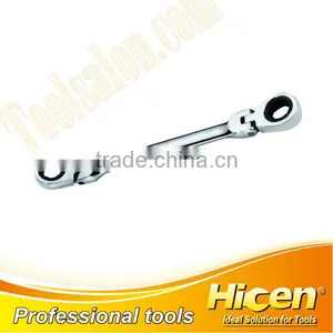 Flexible Double Ring Ratchet Wrench, Box End Ratchet Spanner thumbnail-1