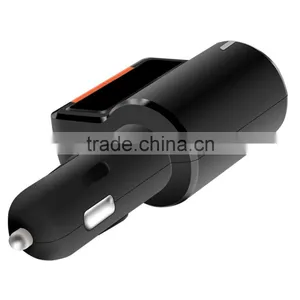 Newest Dual USB 5V 3.1A Bluetooth Handsfree Car MP3 Player FM Transmitter Kit With Cigarette Lighter thumbnail-6