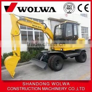 Wolwa DLS865-9A 6t Wheeled Hydraulic Excavator thumbnail-3