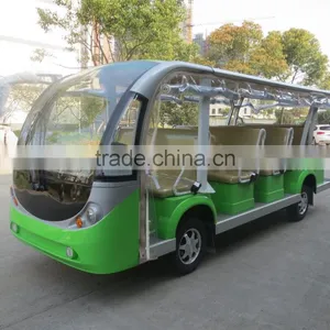 14 Seat Sightseeing Electric Mini Bus thumbnail-5