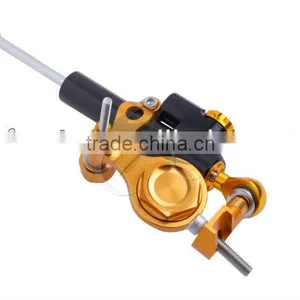 for R1 2009-2011 Motorcycle Adjustable Steering Damper Stabilizer Top Quality Silver thumbnail-1