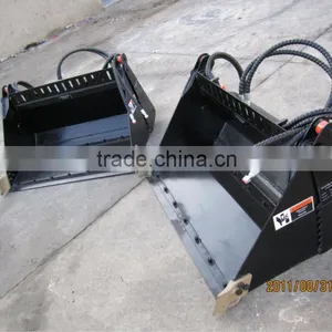 HCN Mini 0104 Series Skid Steer 4 in 1 Bucket thumbnail-1
