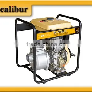 4'' Manual Start Big Fuel Tank 10HP Diesel Engine Centrifugal Water Pump SP405D(E)-1 thumbnail-1