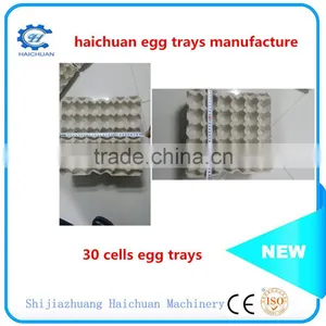 30 Holes Pulp Paper Disposable Egg Carton thumbnail-3